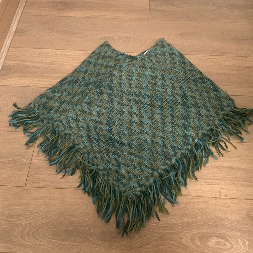 BOGO: Topshop knitted poncho cape